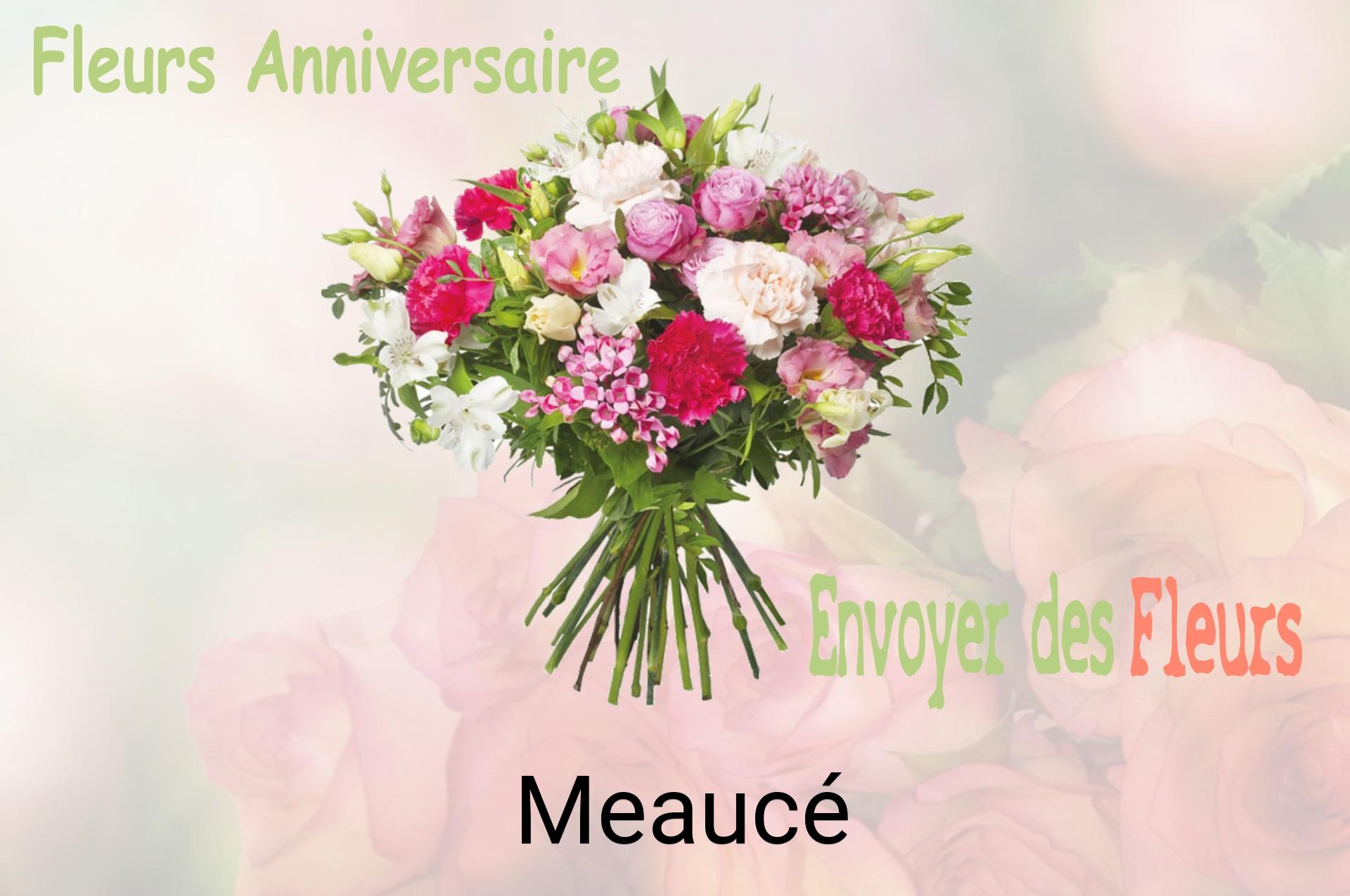 Bouquet de fleurs d’anniversaire livré à Meaucé
